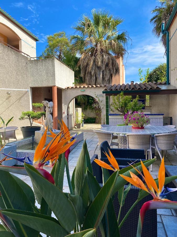 Logis Hotel Les II Mas - Perpignan Sud Cabestany Dış mekan fotoğraf