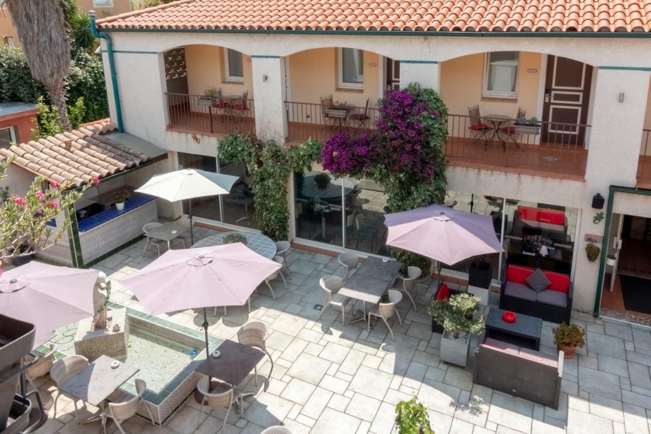 Logis Hotel Les II Mas - Perpignan Sud Cabestany Dış mekan fotoğraf